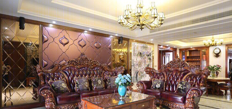 常州御河湾大平层美式-6