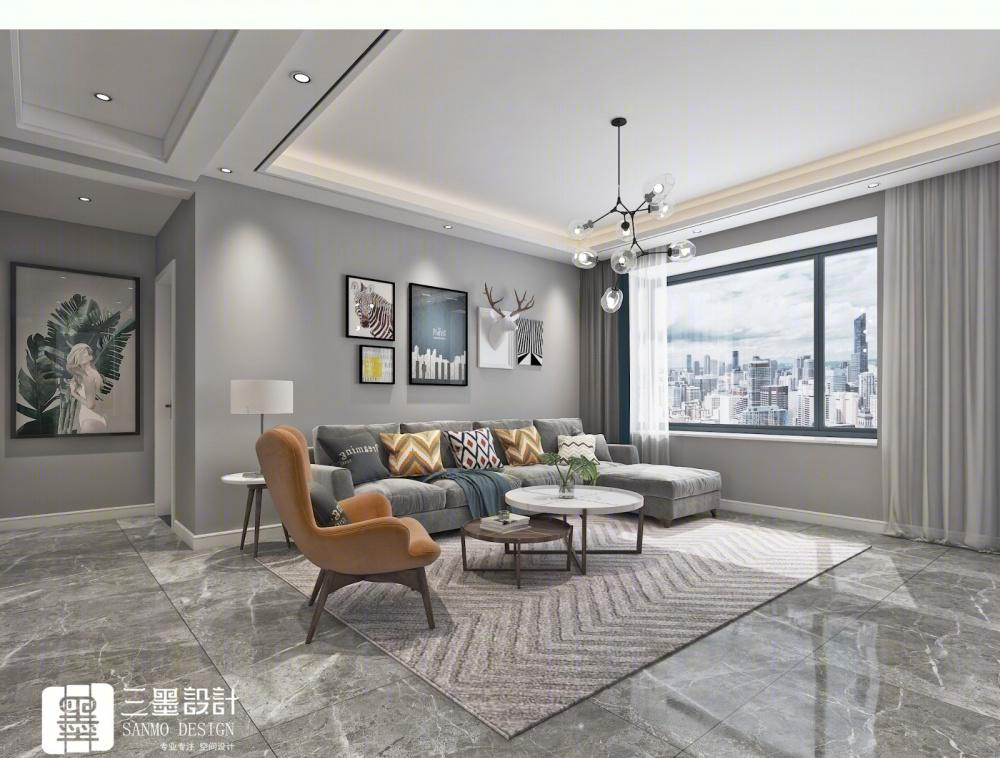 
东方360小区 现代北欧 -2