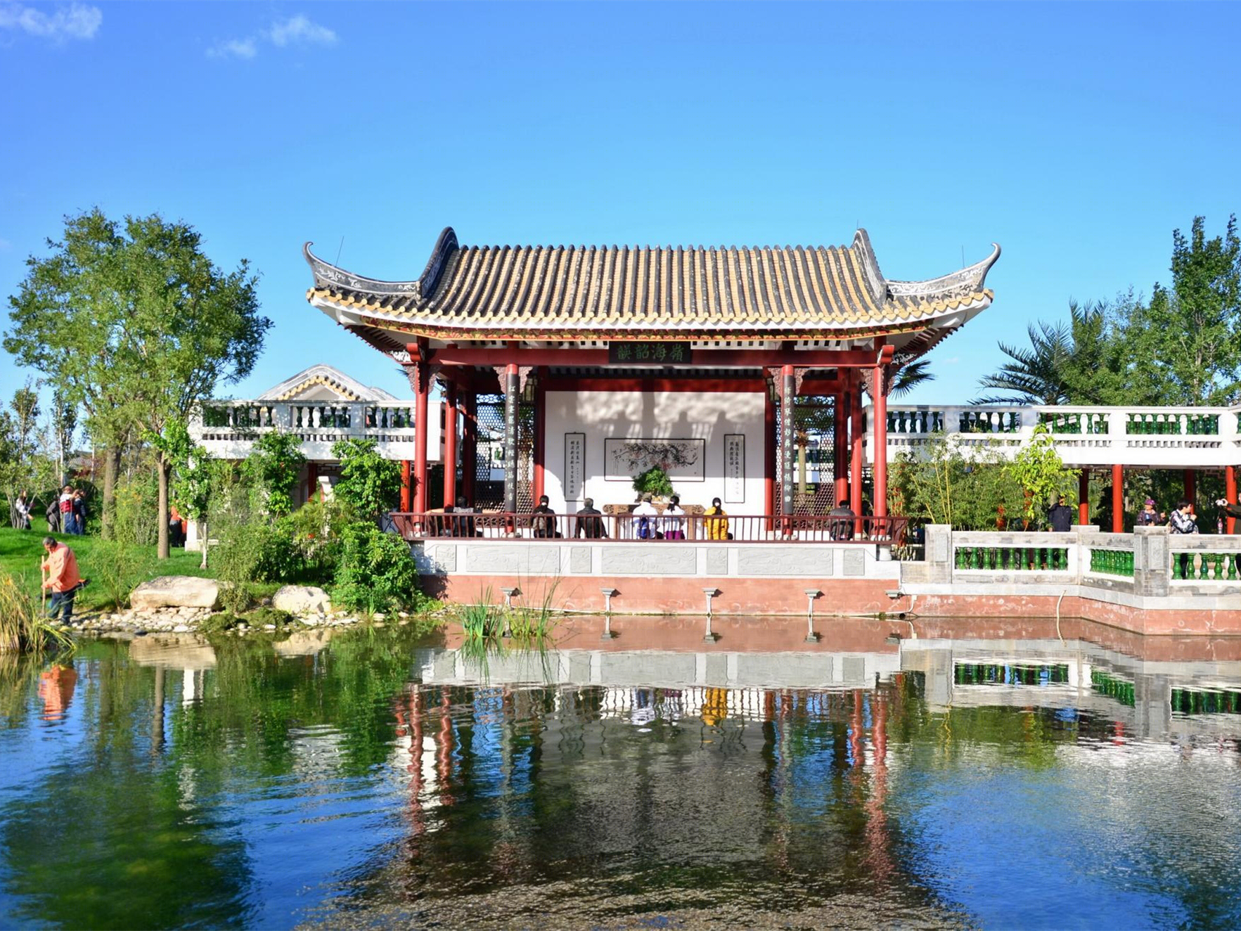 北京园博会岭南园——水乡意境的园林艺术-5