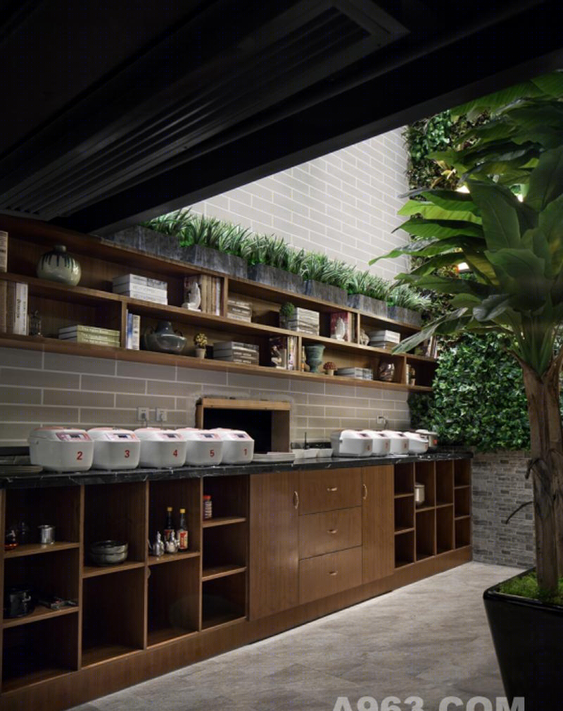 生态休闲赣菜餐厅,融入现代元素的古典雅致空间-52