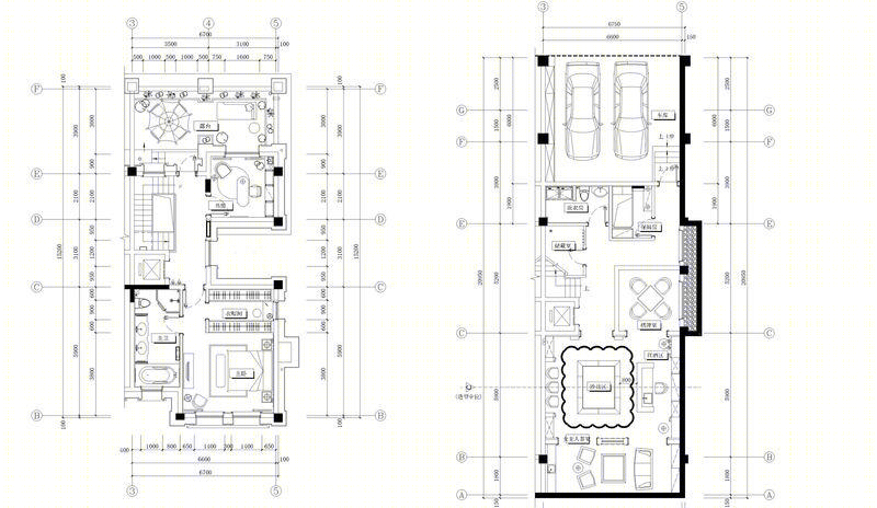 依山而居的豪华别墅设计 | 硬装软装一体化，细节中见灵动-41