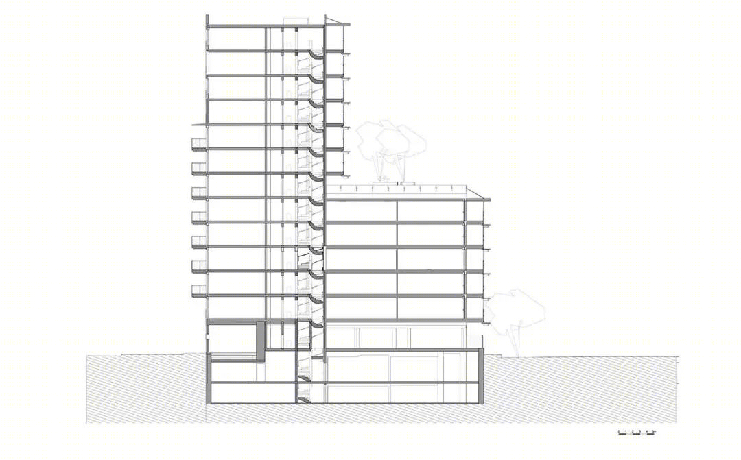 简约现代住宅公寓丨法国丨CoBe Architecture & Paysage-45