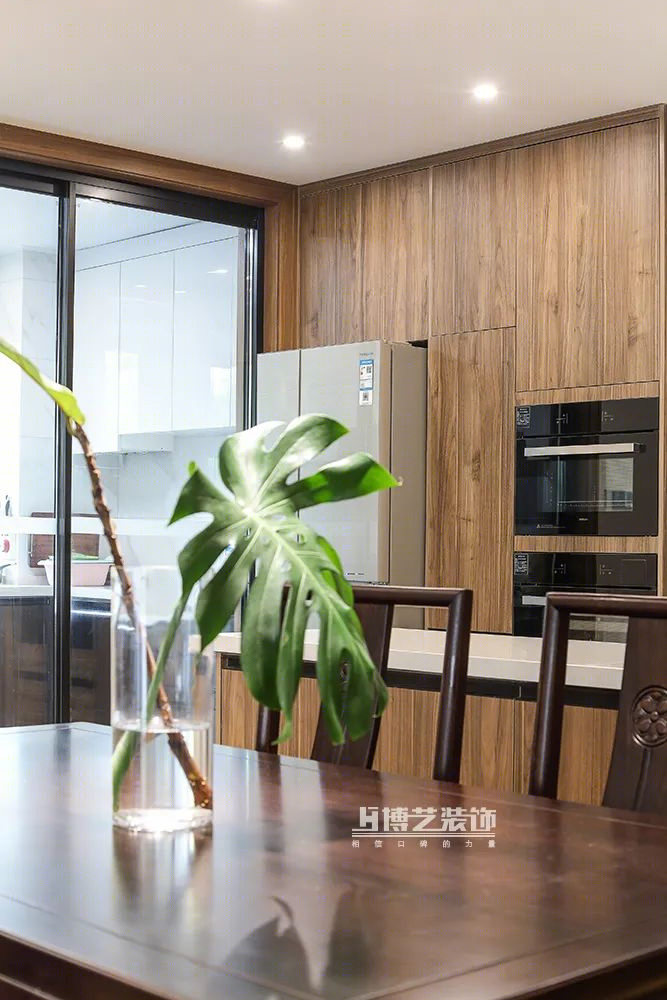 新中式与现代简约的完美碰撞 · 148㎡新中花园实景赏析丨博艺装饰-26