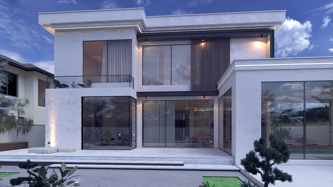 Anastasiya Gushchina丨别墅建筑丨A private villa-0
