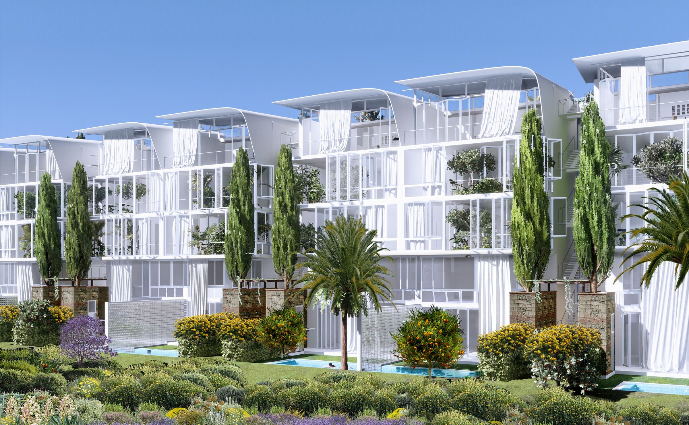 Tunisia 海滨别墅群丨突尼斯-51