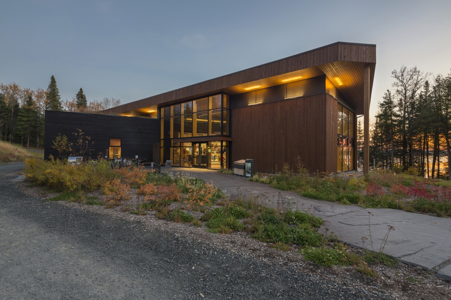 加拿大特米考国家公园游客中心丨bisson + charron architectes-39