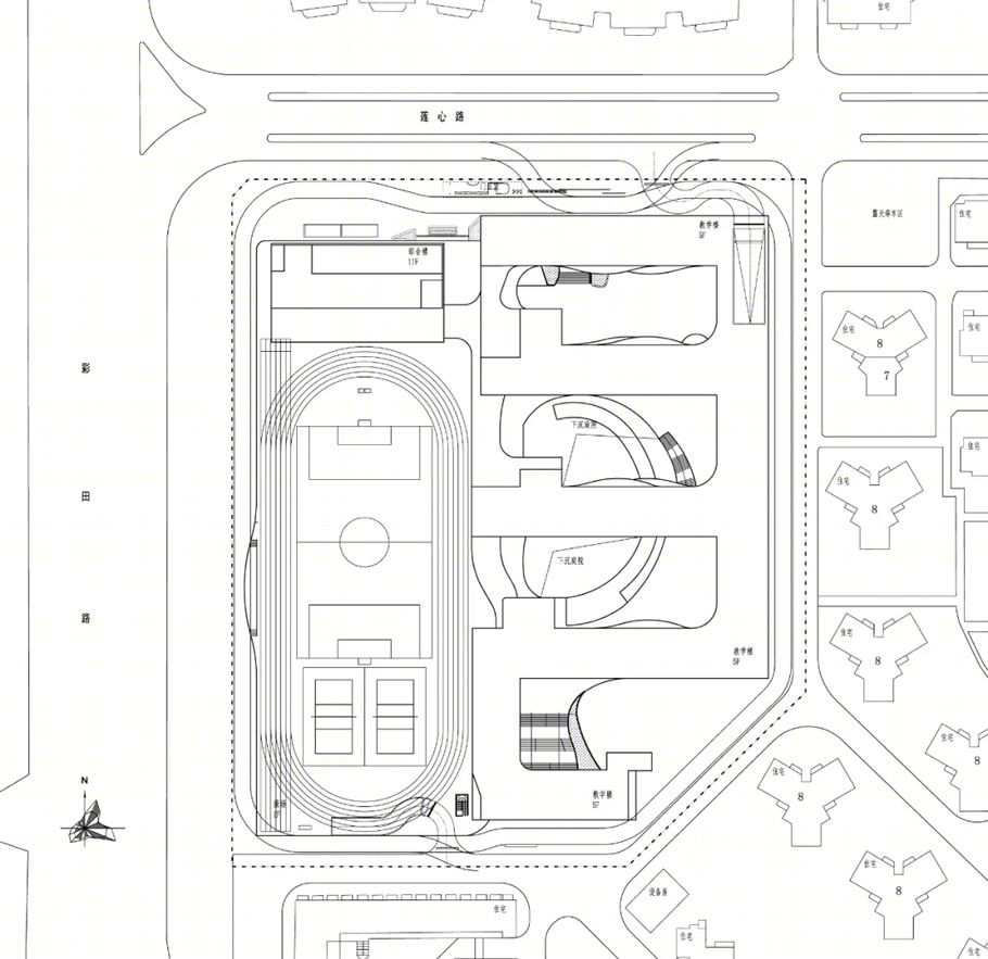 深圳莲花中学北校区丨中国深圳丨香港华艺设计顾问（深圳）有限公司-66