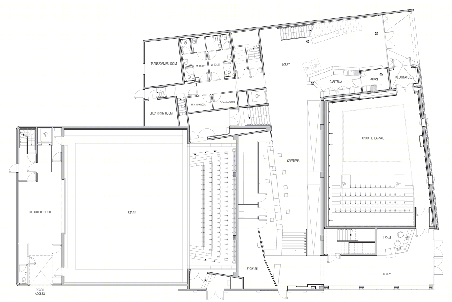 法国贝休恩国家戏剧中心丨Manuelle Gautrand Architecture-41