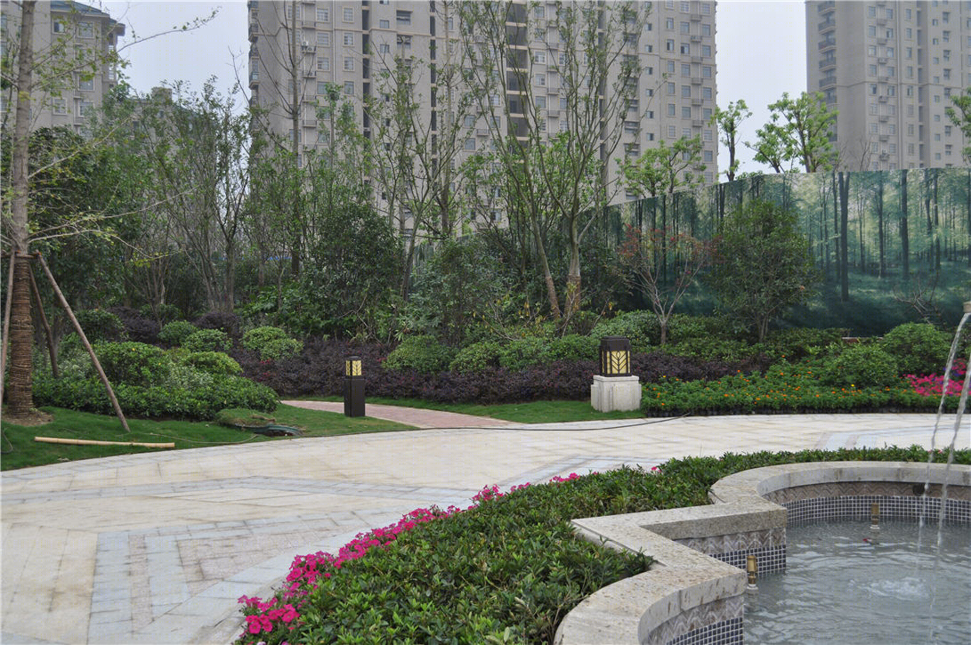 合肥文一名都住宅景观-5