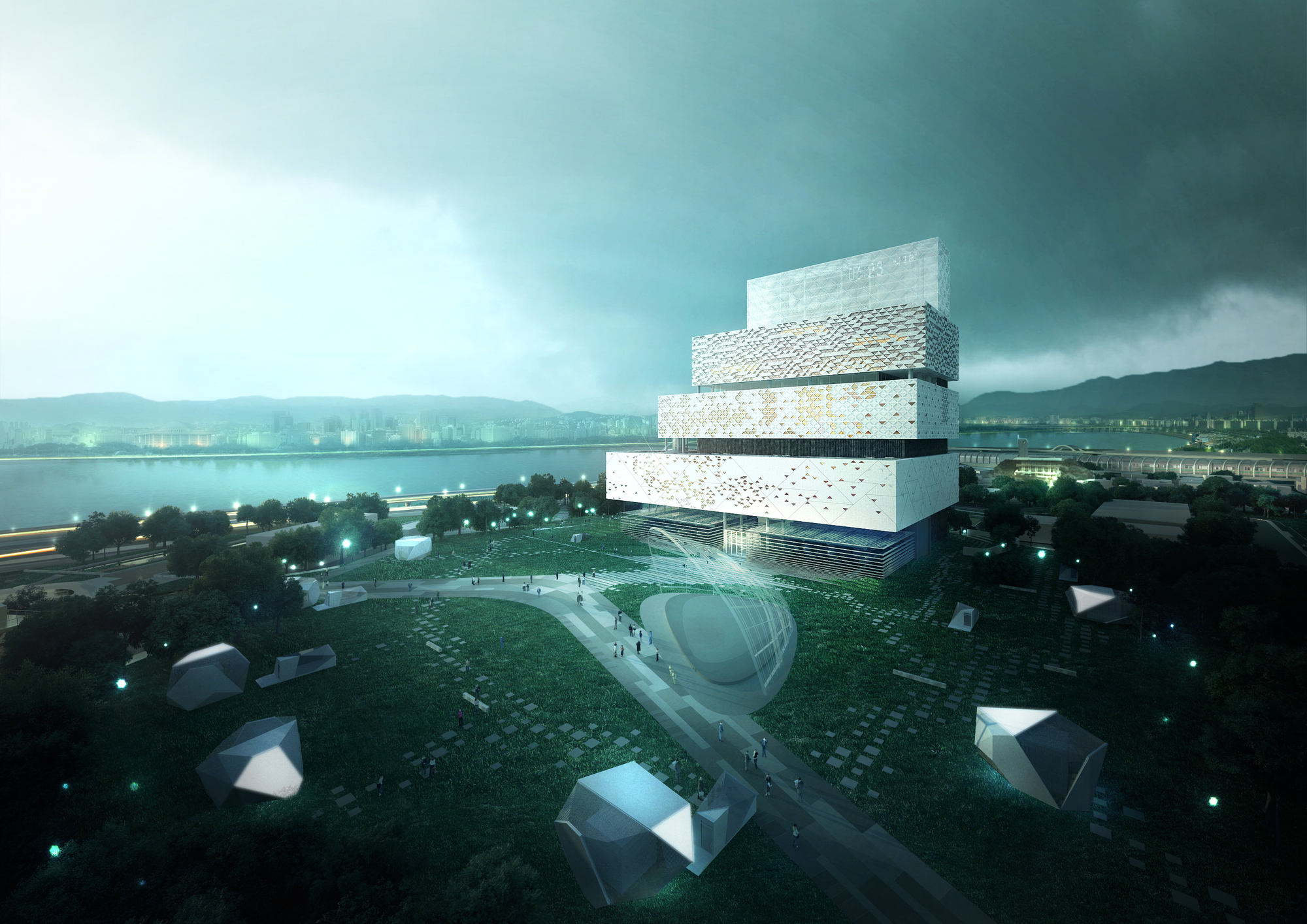 韩国KOMIPO热电厂丨HAEAHN Architecture,Haenglim-18
