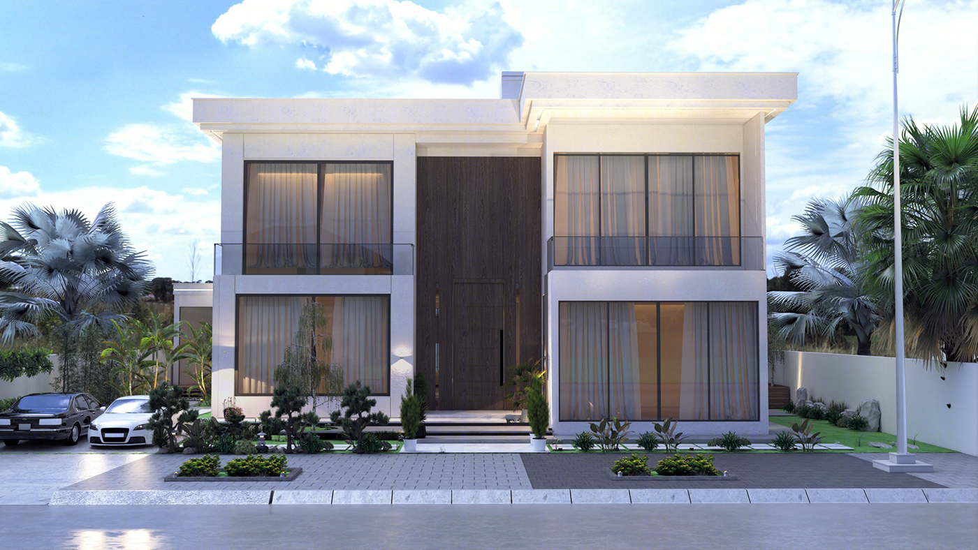 Anastasiya Gushchina丨别墅建筑丨A private villa-1