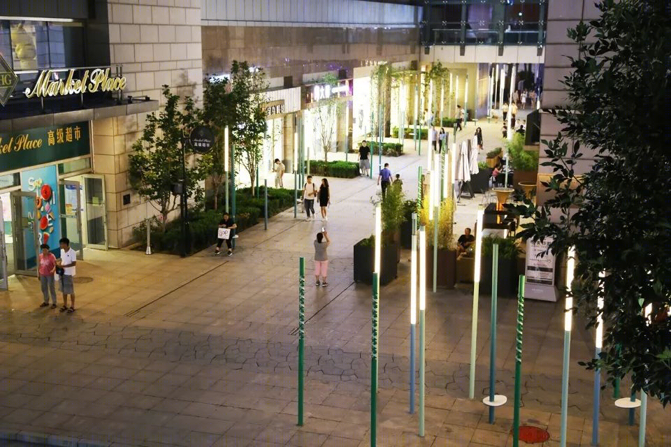 北京风之谷商业街区,景观柱重构空间使用体验-36
