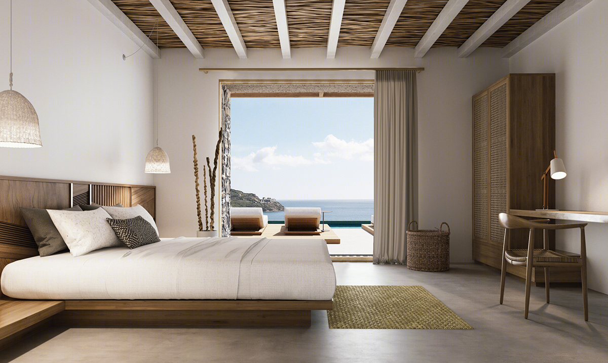 Mykonos FLivadi Villa · 希腊海滨的现代奢华别墅丨Chorografoi architects-8