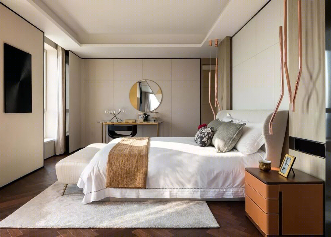 杭州 6 米挑空客厅,空中顶跃 PENTHOUSE 艺术设计之旅-40
