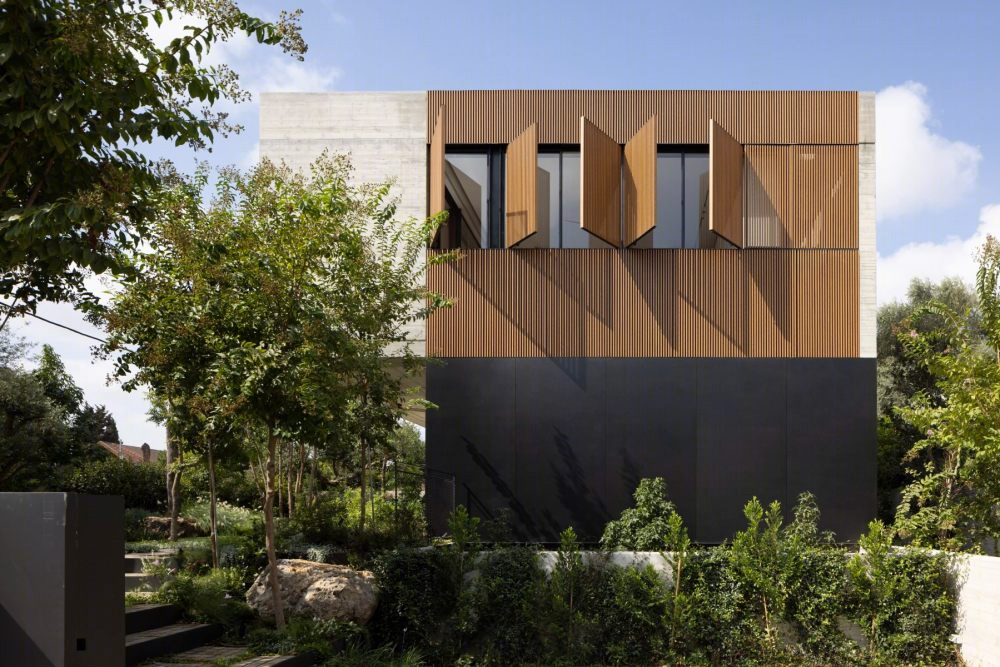 隐秘避风港 · 以色列双胞胎兄弟之家丨Pitsou Kedem Architects-1