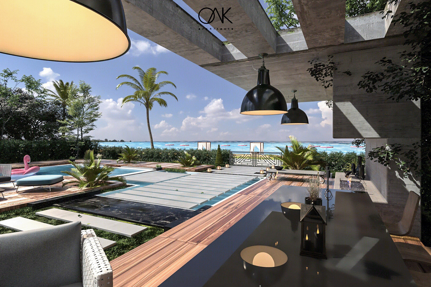 埃及现代别墅设计丨OAK ARCHITECTS-15