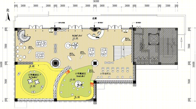 深圳某学校图书馆-4