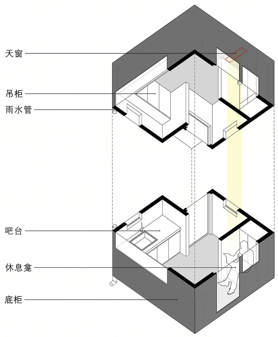 上海 M.Y.Lab 木艺实验室空间改造 | 斜顶下的考古现场-66
