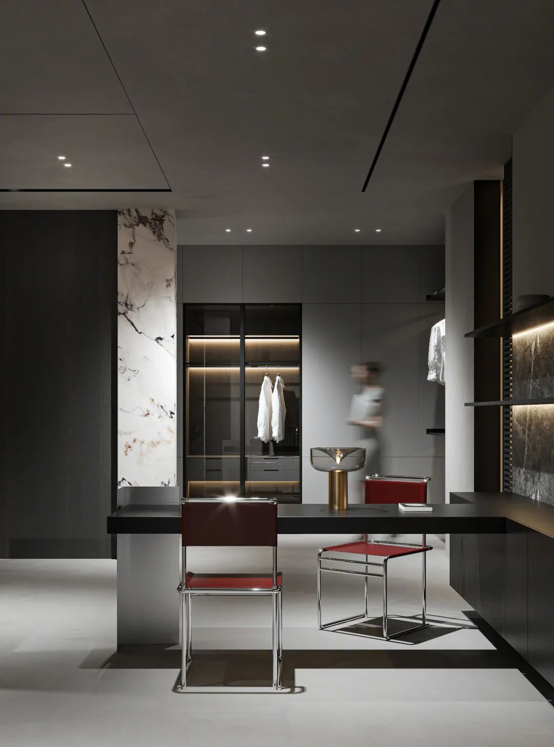 NDB·DESIGN 高端定制木作展厅丨NDBxDESIGN-59