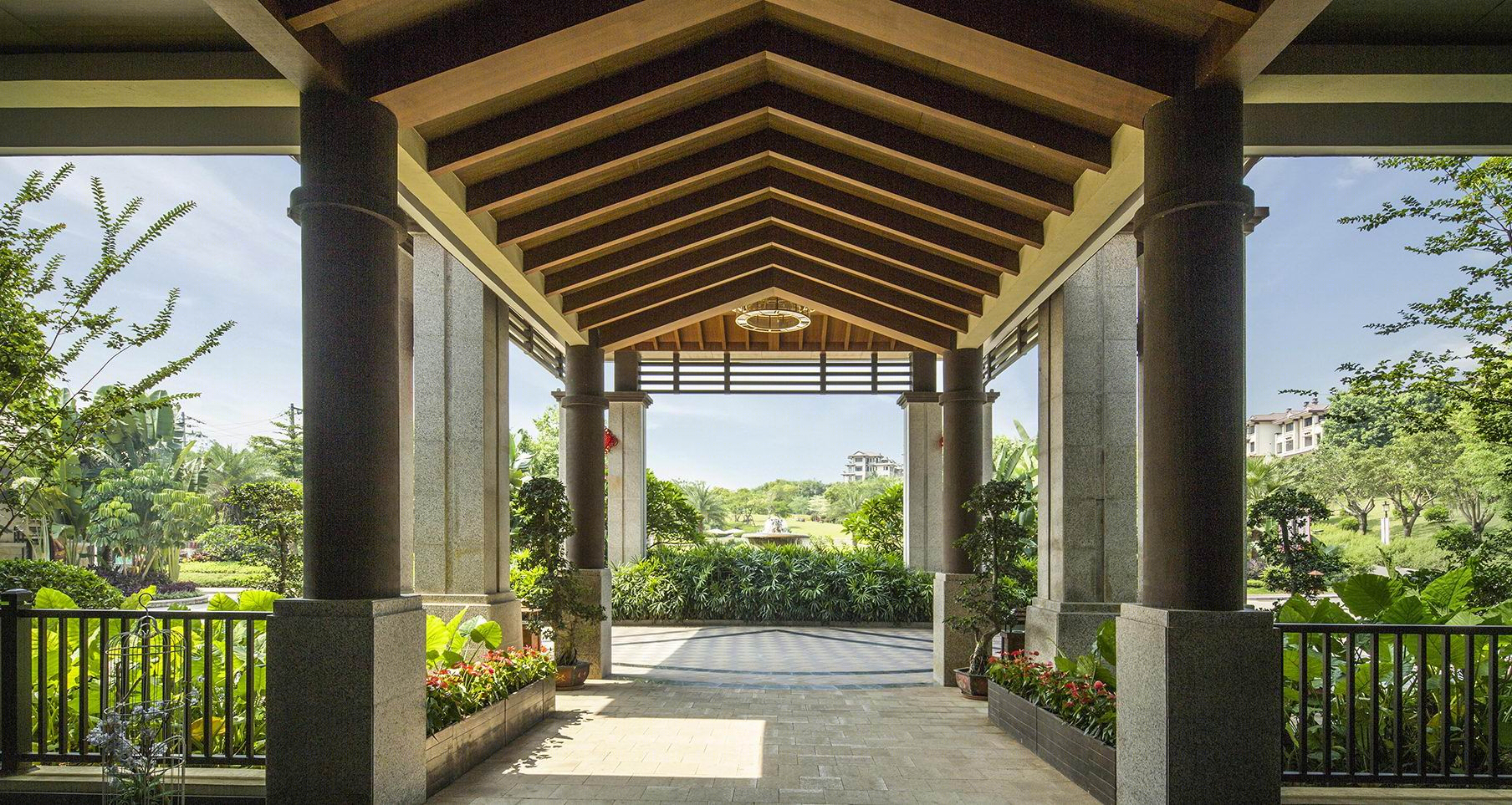 漳州海投长泰科技创业园东南亚风情景观设计-12