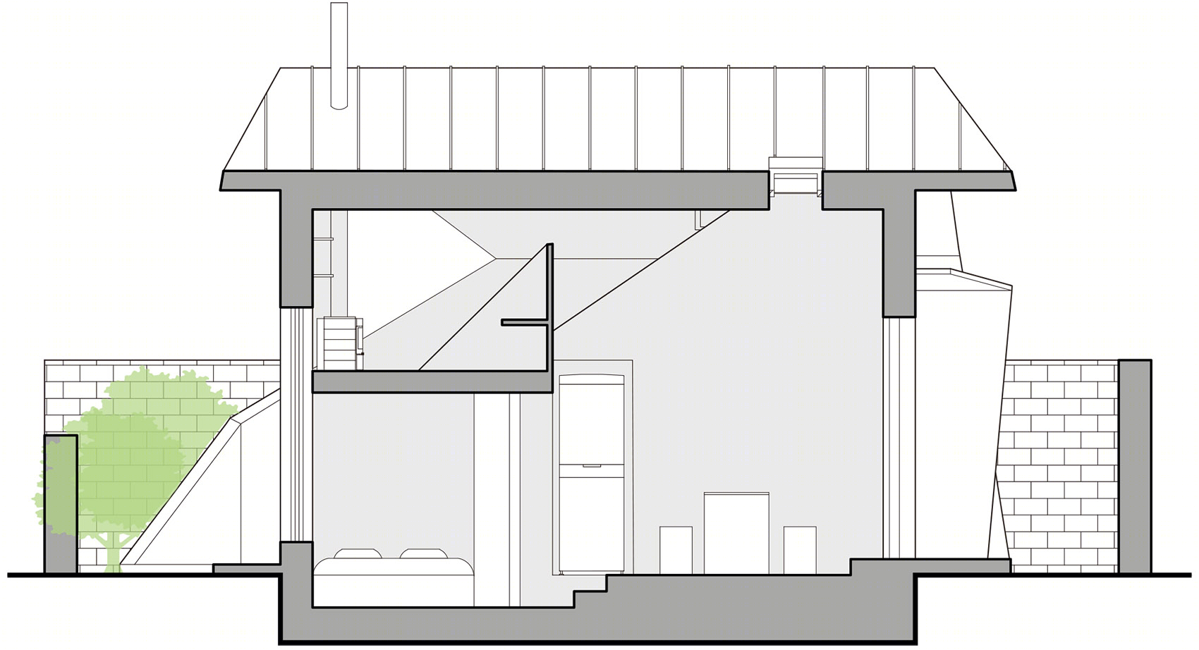 高纬度之家 · 哈尔滨历史街区的包裹性新建筑-46
