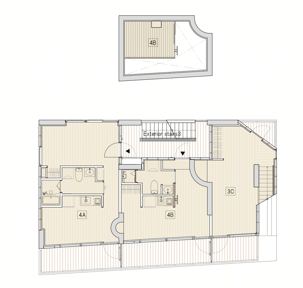日本多功能混合建筑丨塔塔建筑师-29
