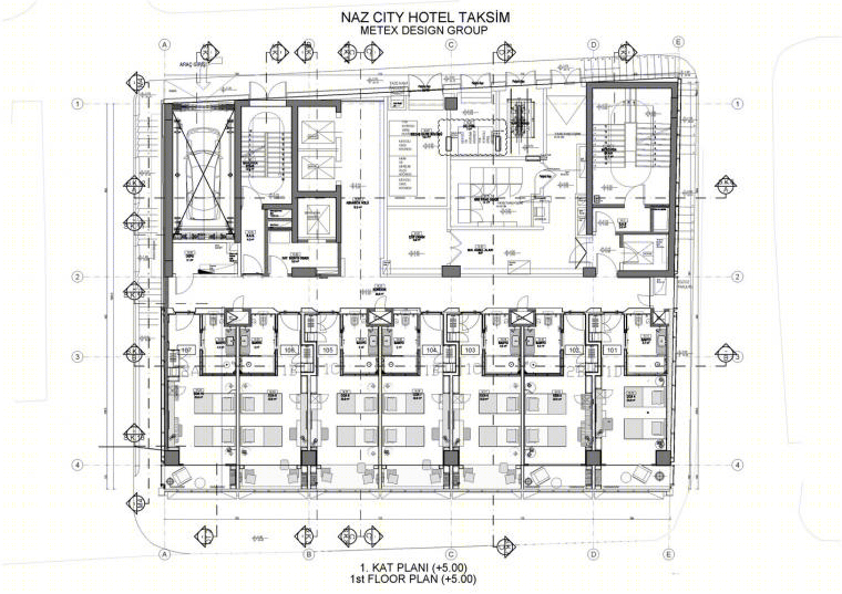土耳其Taksim纳兹城酒店丨Metex Design Group-59