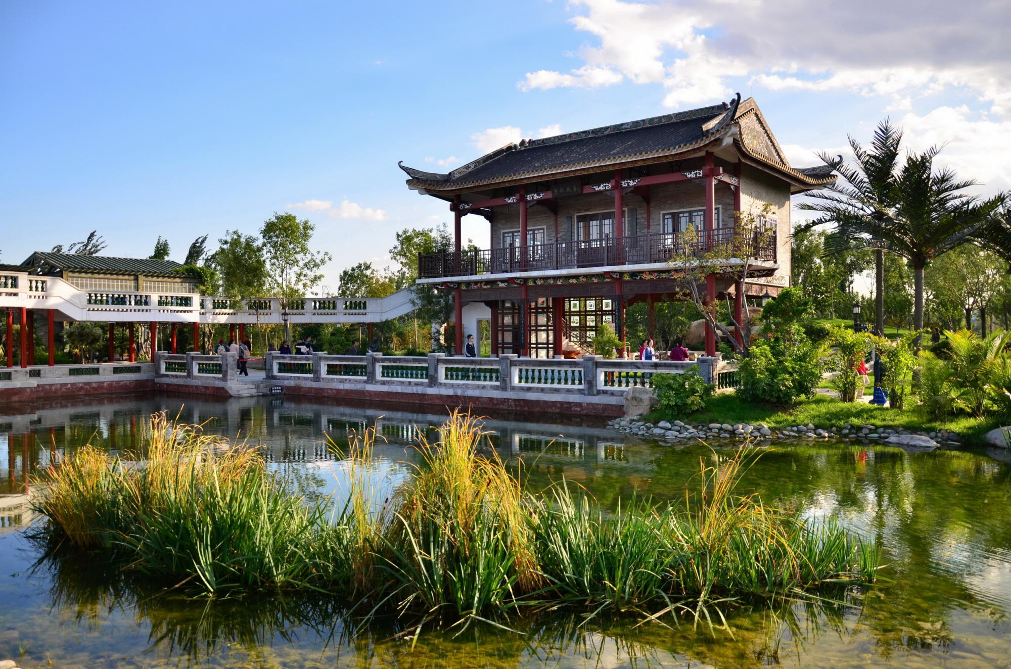 北京园博会岭南园——水乡意境的园林艺术-9
