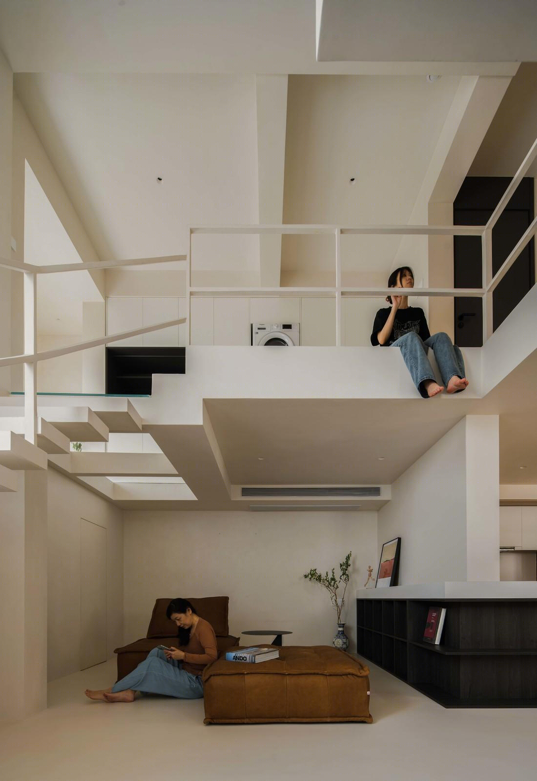 明媚纯净 LOFT 空间设计丨中国天津-7