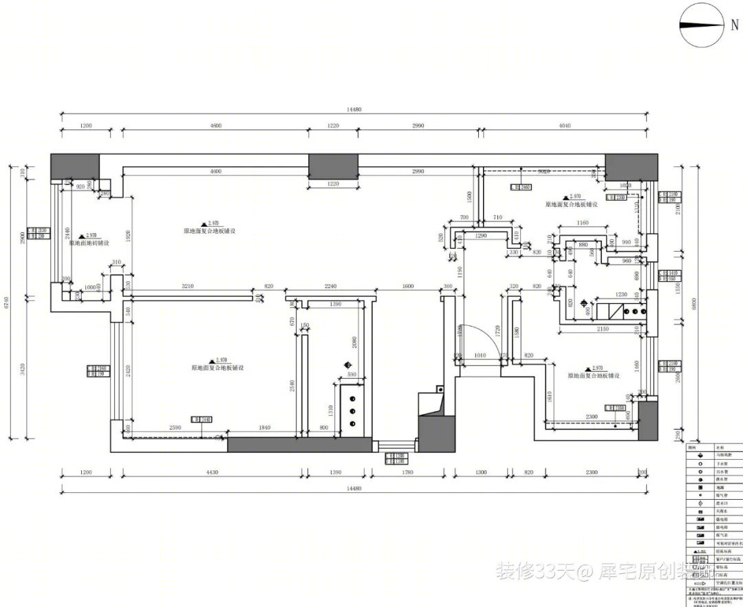 129 平现代简约婚房丨中国上海丨犀宅原创装饰（上海）-3