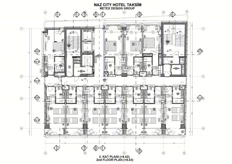 土耳其Taksim纳兹城酒店丨Metex Design Group-60