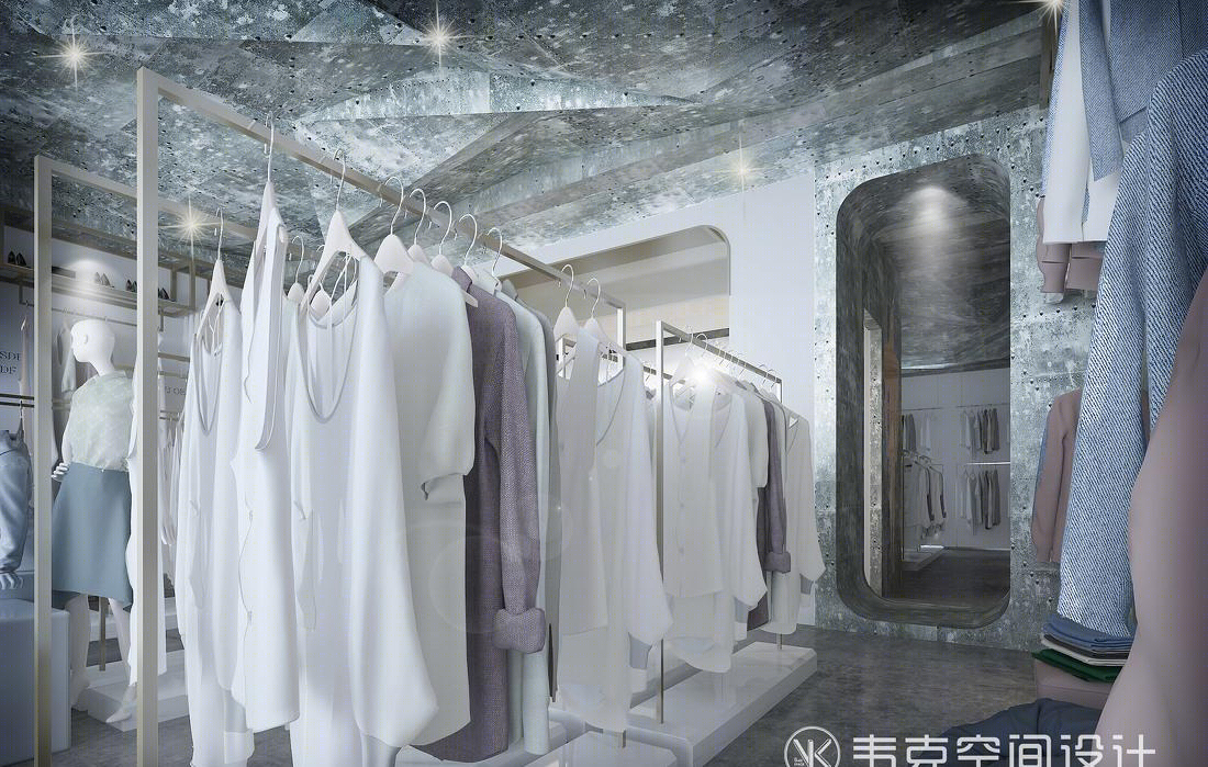 太空幻想 | 探秘未来服装店设计-6