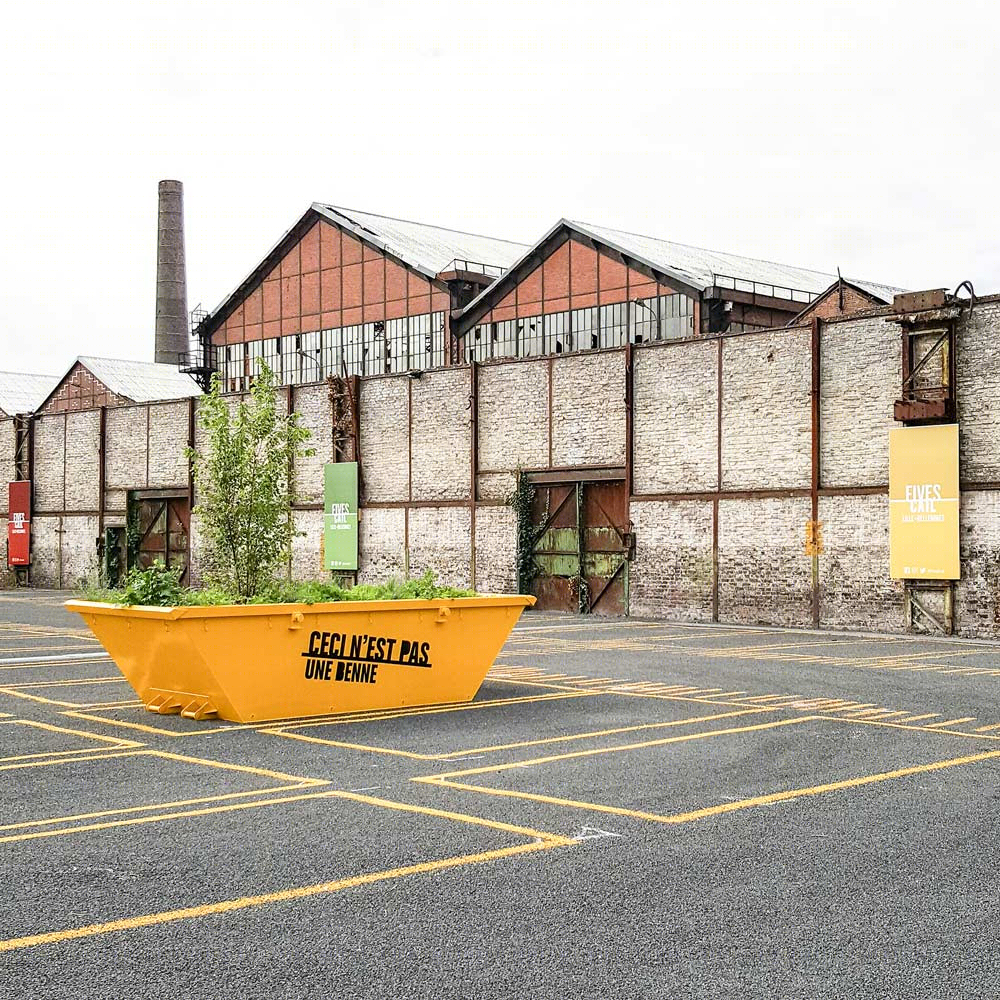 法国 Dans ma benne 办公大楼——停车场变身活力社区-17