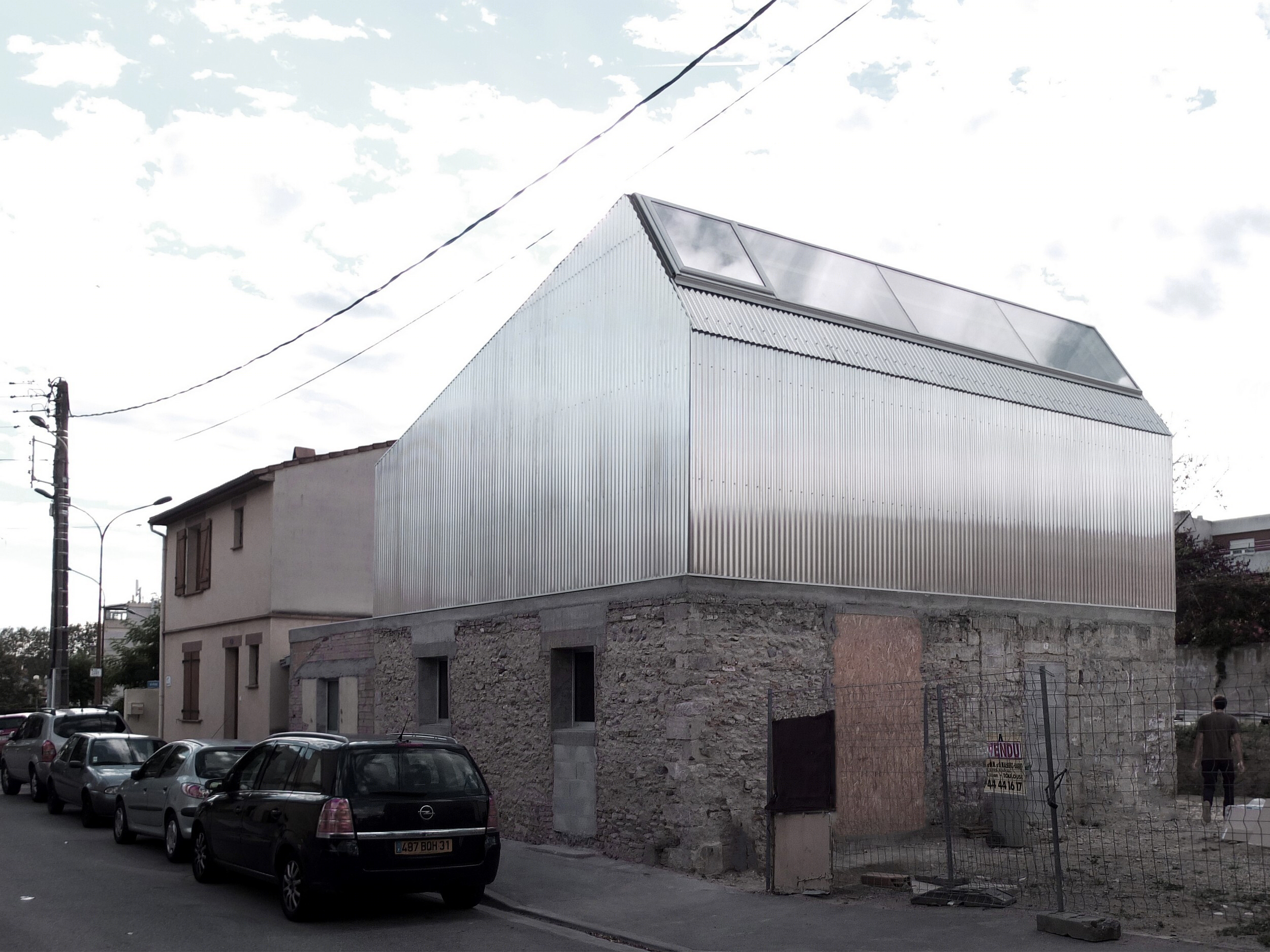 法国图卢兹郊区砖厂街道特色住宅-6