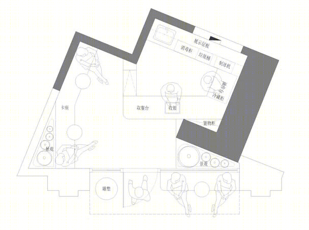 深圳香悦里韩式茶饮店丨中国深圳丨ONE FOCUS DESIGN-11