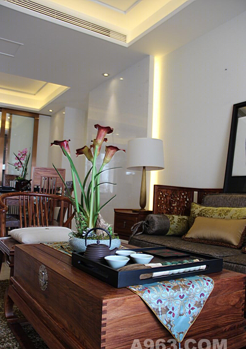 海南三亚大东海·半山壹号  C1户型实景图  谭彦宏 柏朗设计-2