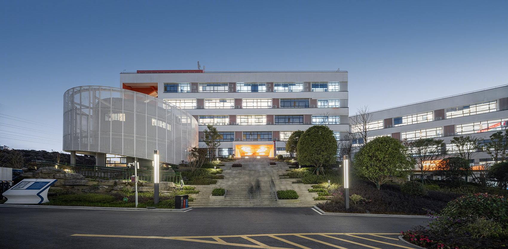 吉首中驰·湘郡礼德学校丨中国湘西丨山东建筑大学建筑城规学院象外营造工作室-22