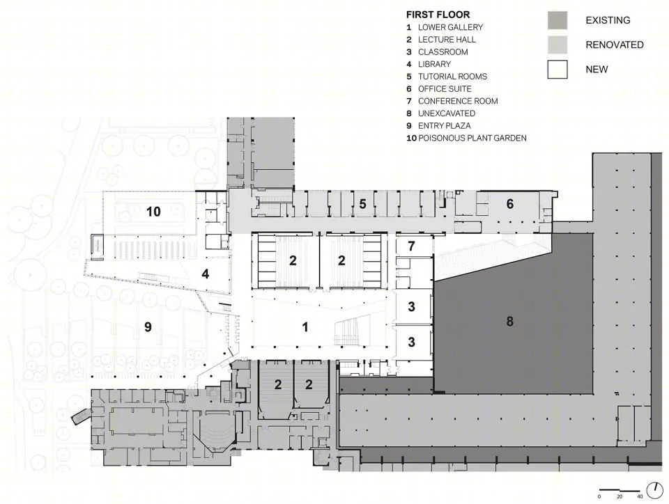 康奈尔兽医学院 | 绿色庭院与画廊大厅的共生设计-35
