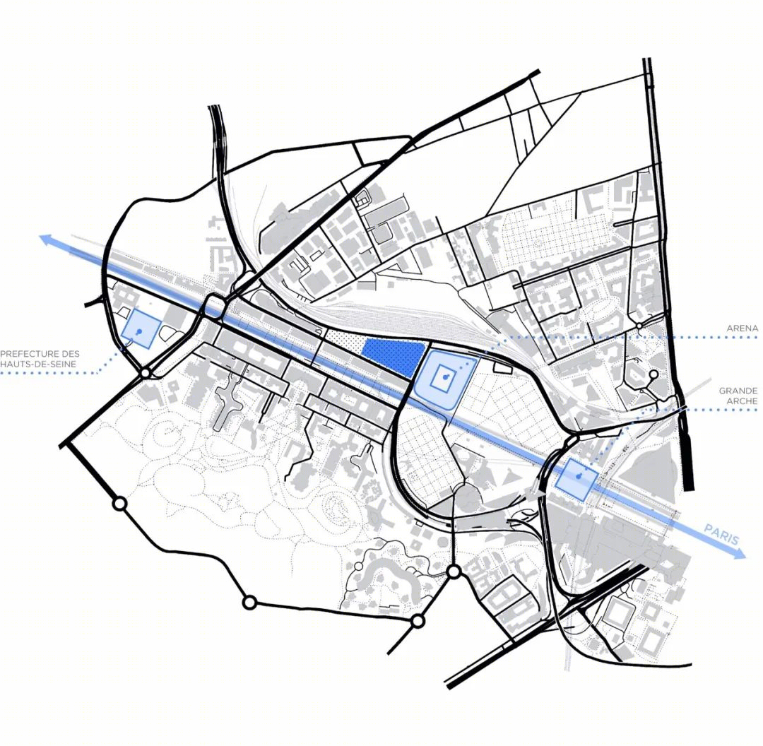 白色巨石中的绿色庇护所 · Origine 办公建筑丨法国丨Maud Caubet Architects-37