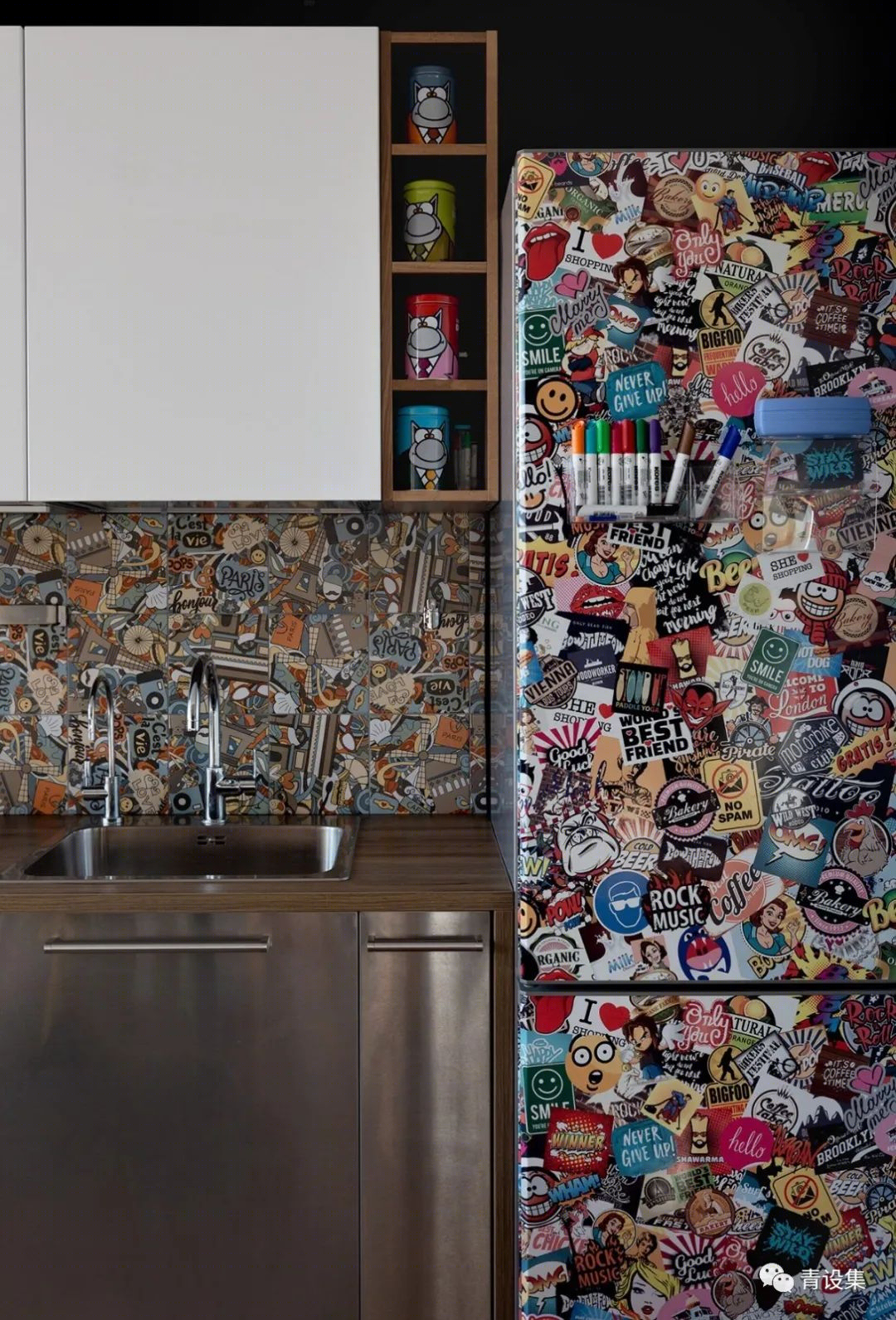 前卫设计！酷酷工业风现代住宅-40