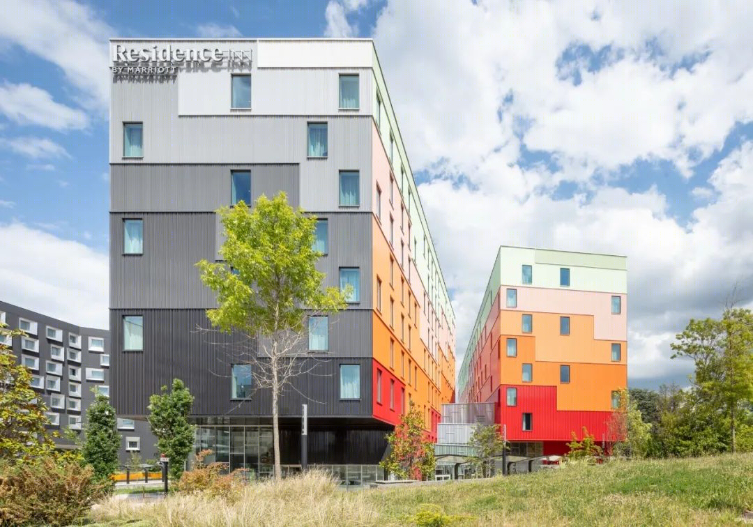 法国彩色立面酒店丨Manuelle Gautrand Architecture-14
