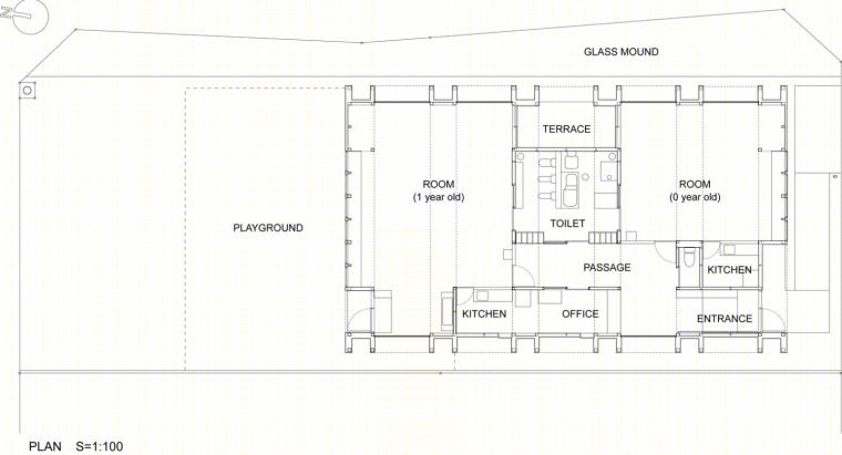 日本T形托儿所丨Uchida Architect Design Office-24