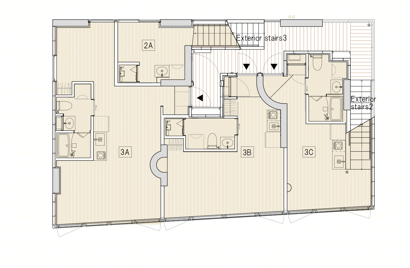 日本多功能混合建筑丨塔塔建筑师-31