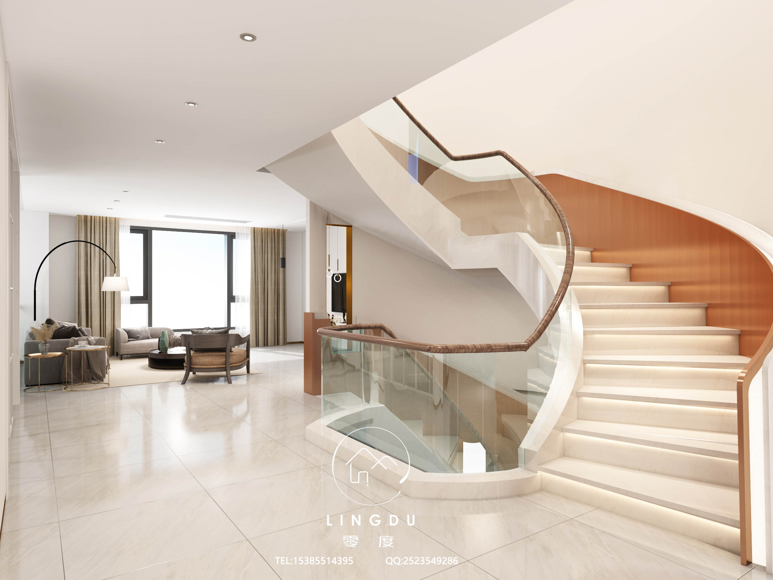 现代风格别墅 LD 设计案例解析-5