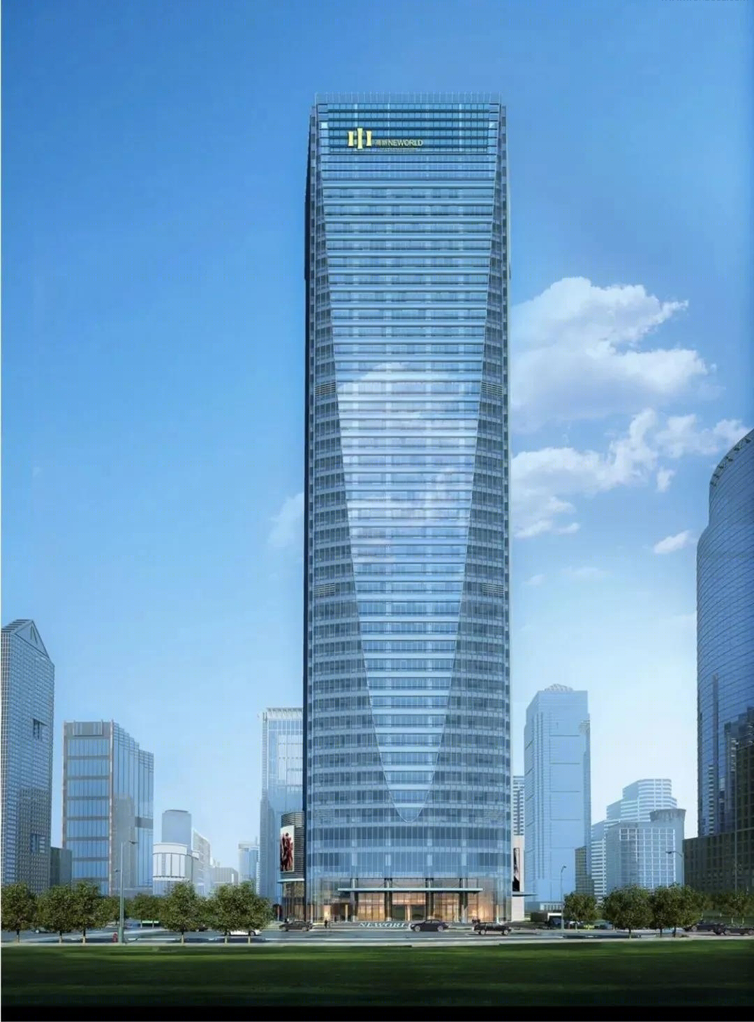 西安高新区 NEWORLD 办公会所丨中国西安丨舍社建筑设计(上海)-0