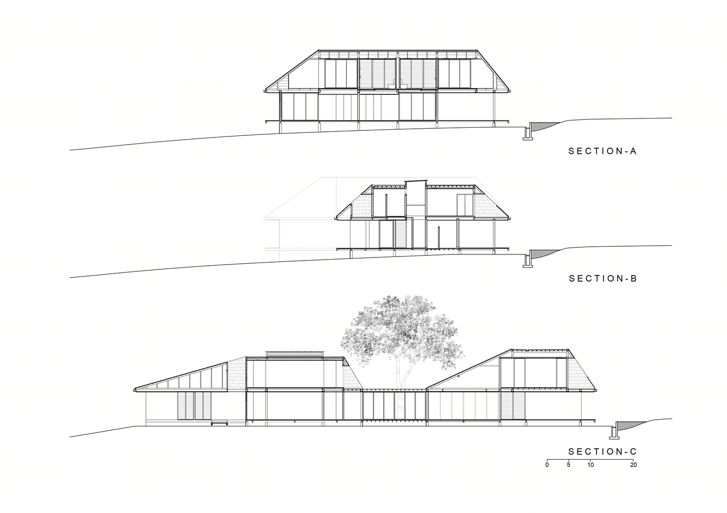 SOOK Architects丨别墅建筑丨泰国周末度假住宅-46