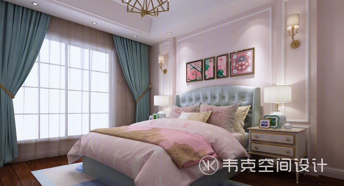 美式别墅设计,艺术收纳与温馨空间的完美融合-16