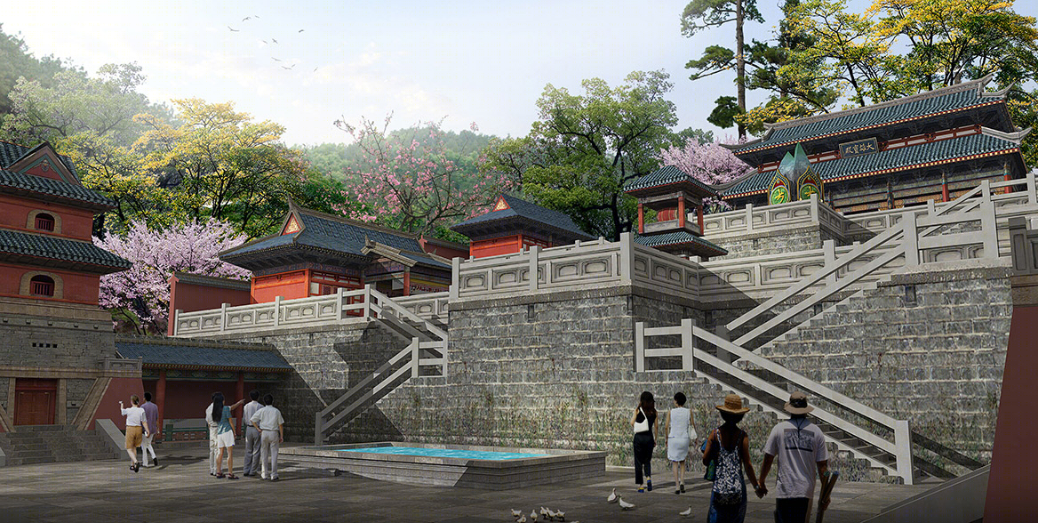 德庆县香山公园之大愿寺-7