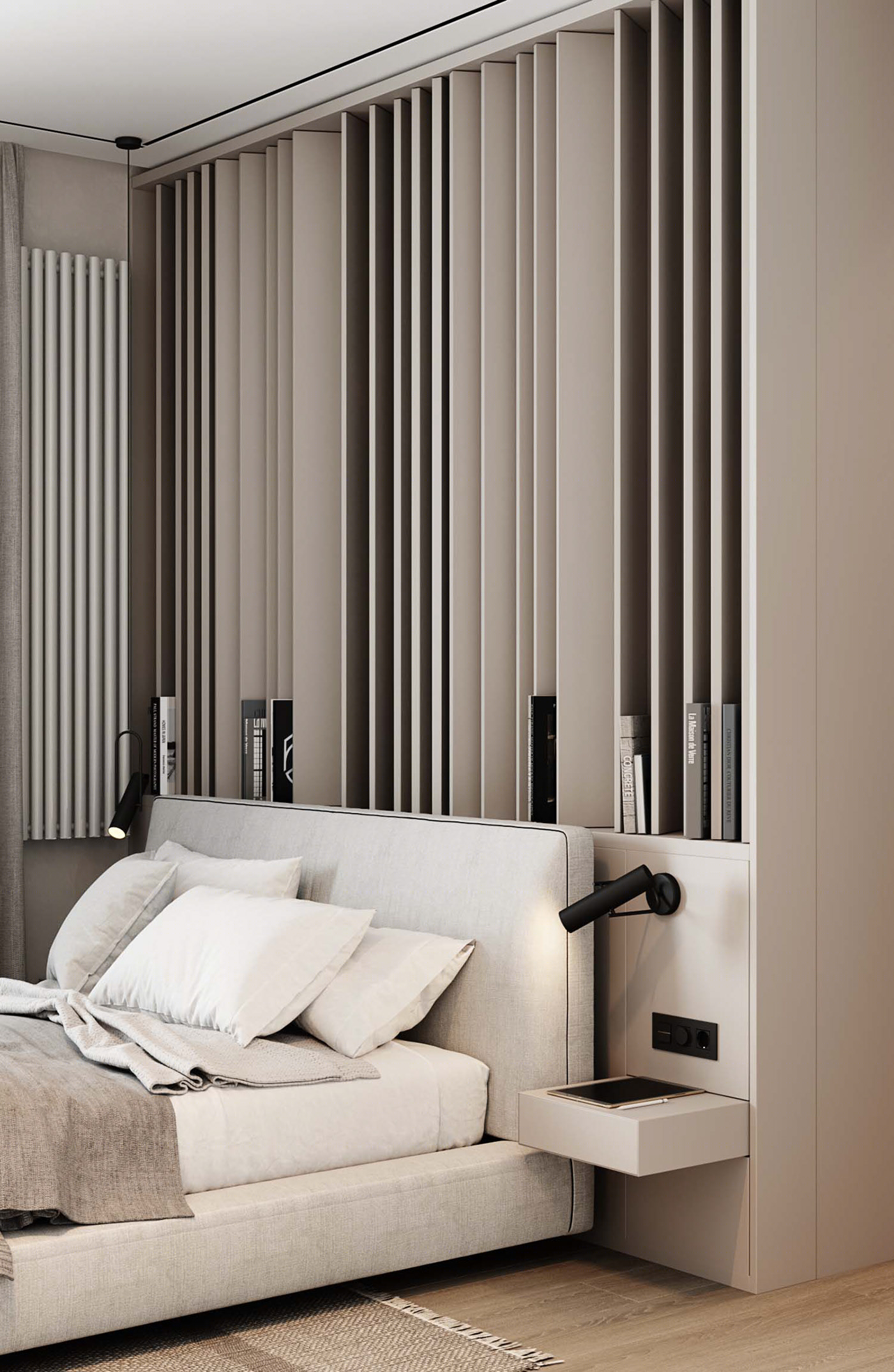 200㎡中性色系住宅设计 体验舒适精致的生活-10