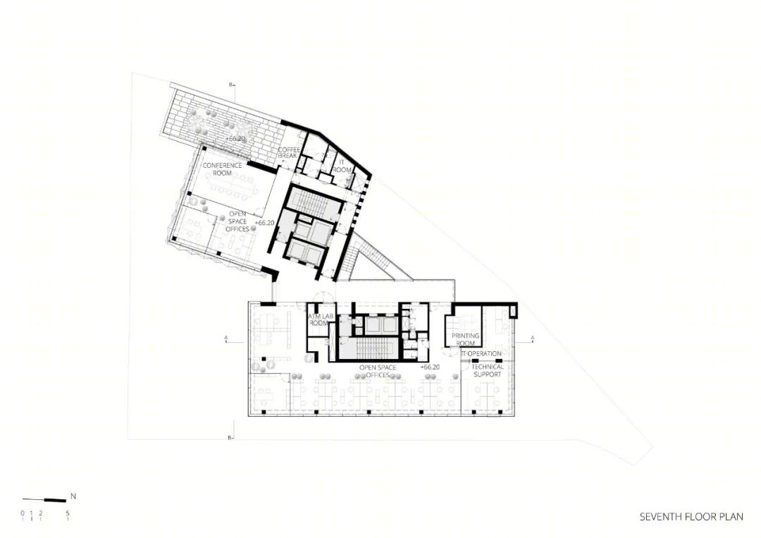 黎巴嫩银行总部丨Raed Abillama Architects-38